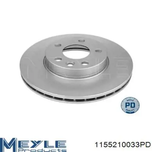 1155210033PD Meyle диск тормозной передний