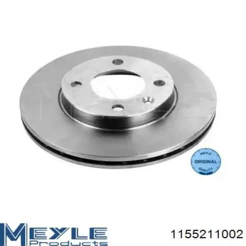 Передние тормозные диски 1155211002 Meyle