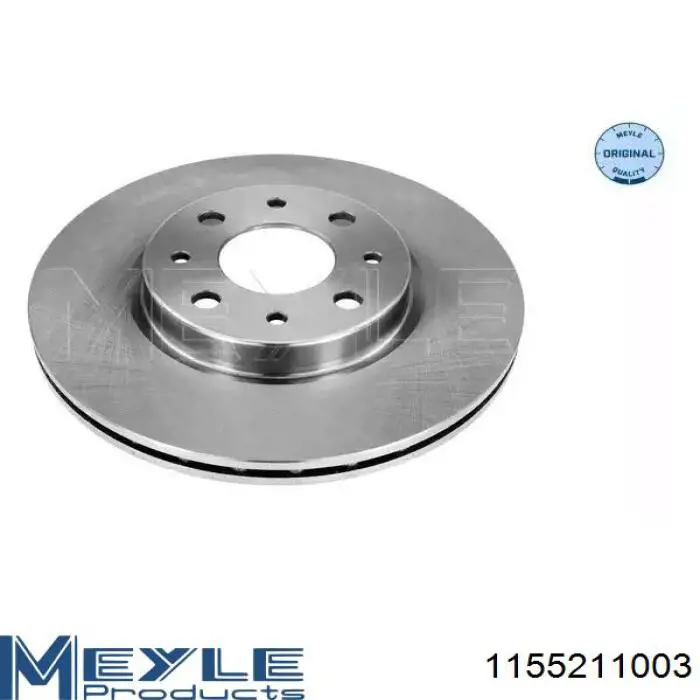Тормоз дисковый передний Meyle 1155211003 цена, от 28.45 USD