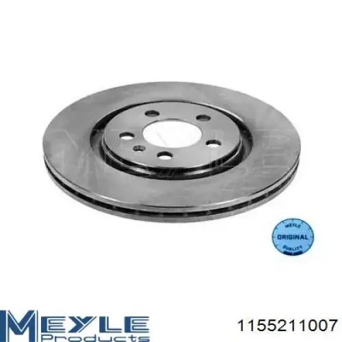 1155211007 Meyle диск тормозной передний
