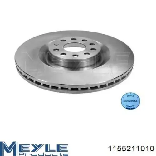 1155211010 Meyle диск тормозной передний