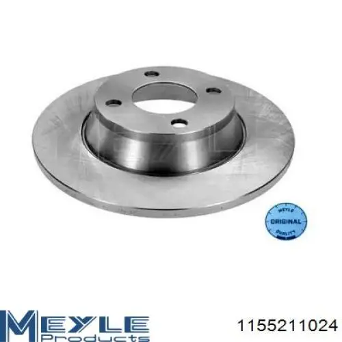 1155211024 Meyle диск тормозной передний