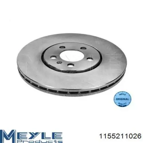 1155211026 Meyle диск тормозной передний