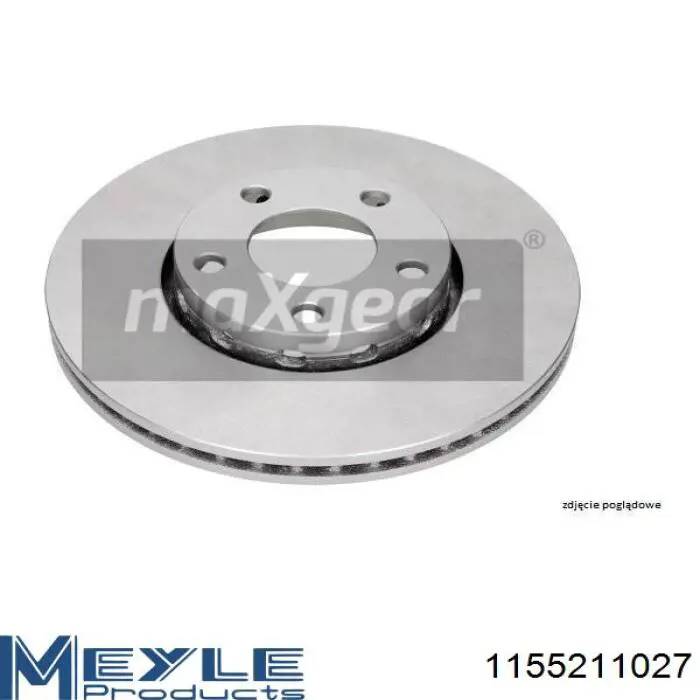 RT2544GLT5 Rotinger Диск тормозной передний