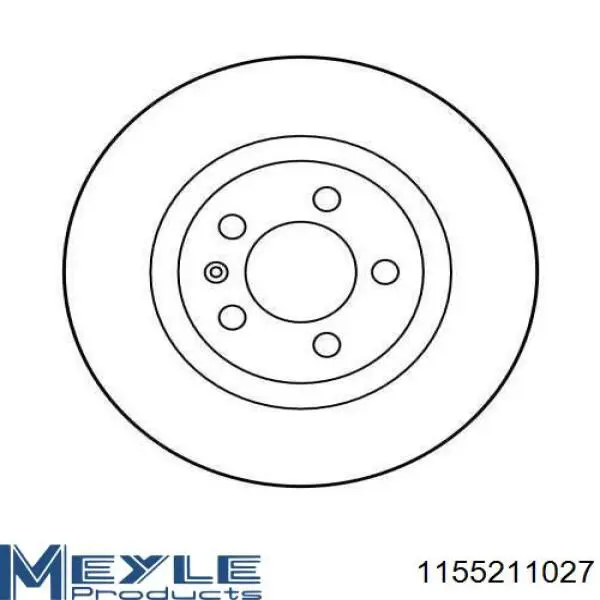 Передние тормозные диски RT2544GLT5 Rotinger