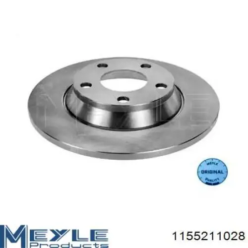 1155211028 Meyle диск тормозной передний