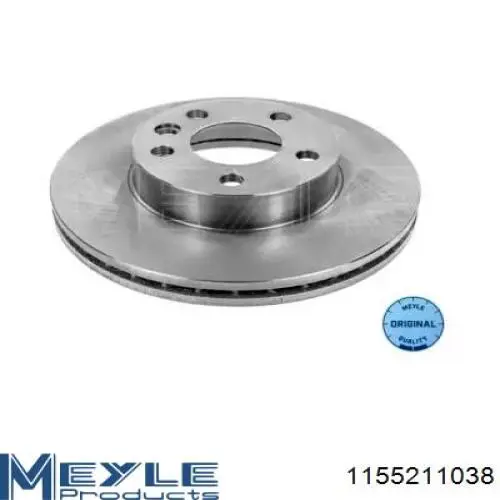 1155211038 Meyle диск тормозной передний