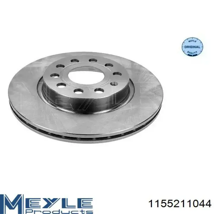 1155211044 Meyle диск тормозной передний