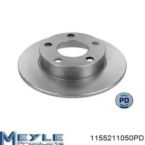 1155211050PD Meyle диск тормозной задний