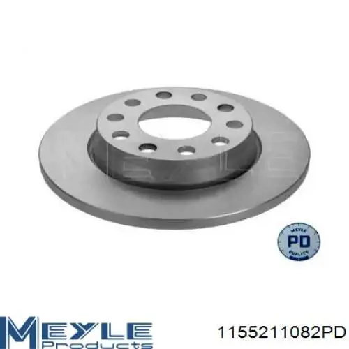 1155211082PD Meyle диск тормозной задний