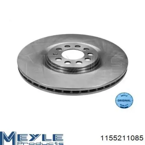 1155211085 Meyle диск тормозной передний