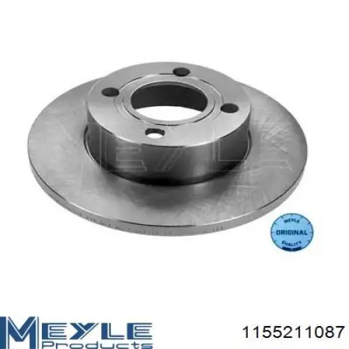 1155211087 Meyle диск тормозной передний