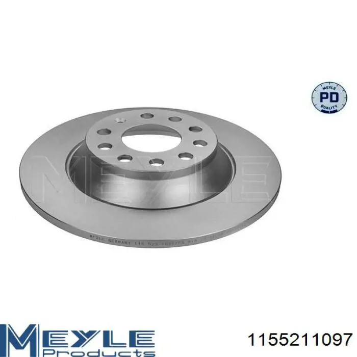 Тормоз дисковый передний Denckermann B130478 цена, от 48.25 USD