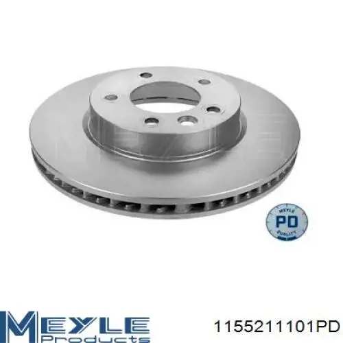 1155211101pd Meyle диск тормозной передний