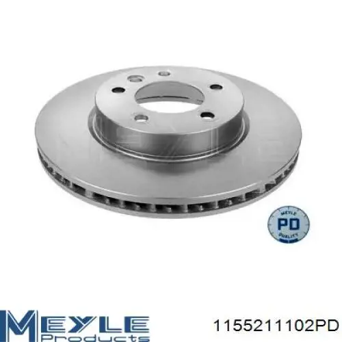 1155211102PD Meyle диск тормозной передний