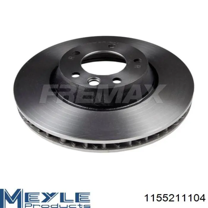 R0929R Friction Master Диск тормозной передний