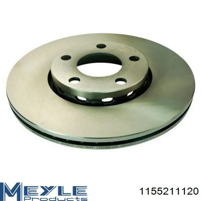 Тормоз дисковый передний Meyle 1155211120 цена, от 40.59 USD