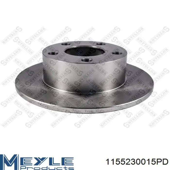 Задний тормозной диск Meyle 1155230015PD цена, от 27.39 USD