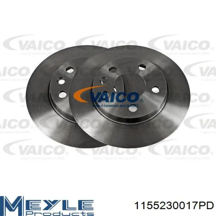 Тормозные диски 7D01615601 VAG