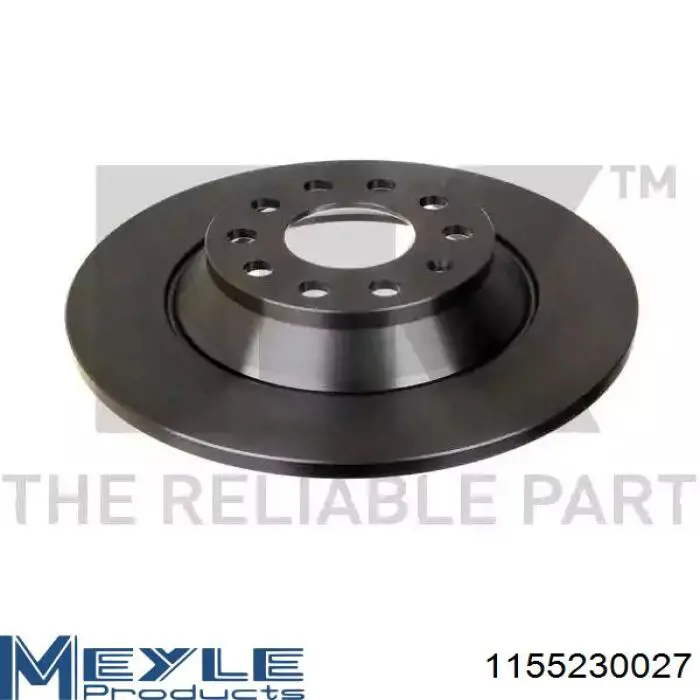 Задний дисковый тормоз Blue Print ADV184347