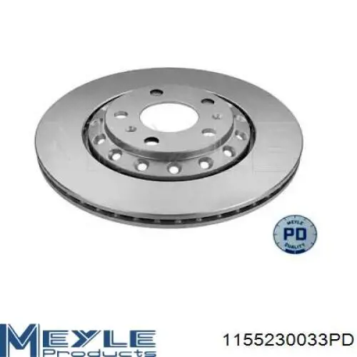 BS0986479062 Polcar диск тормозной задний