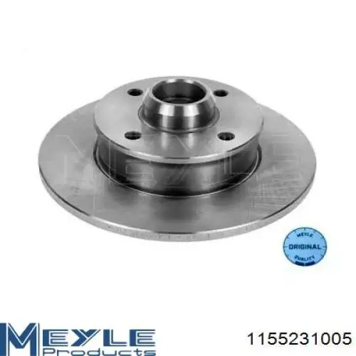 Купить 1155231005 Meyle Диск тормозной задний