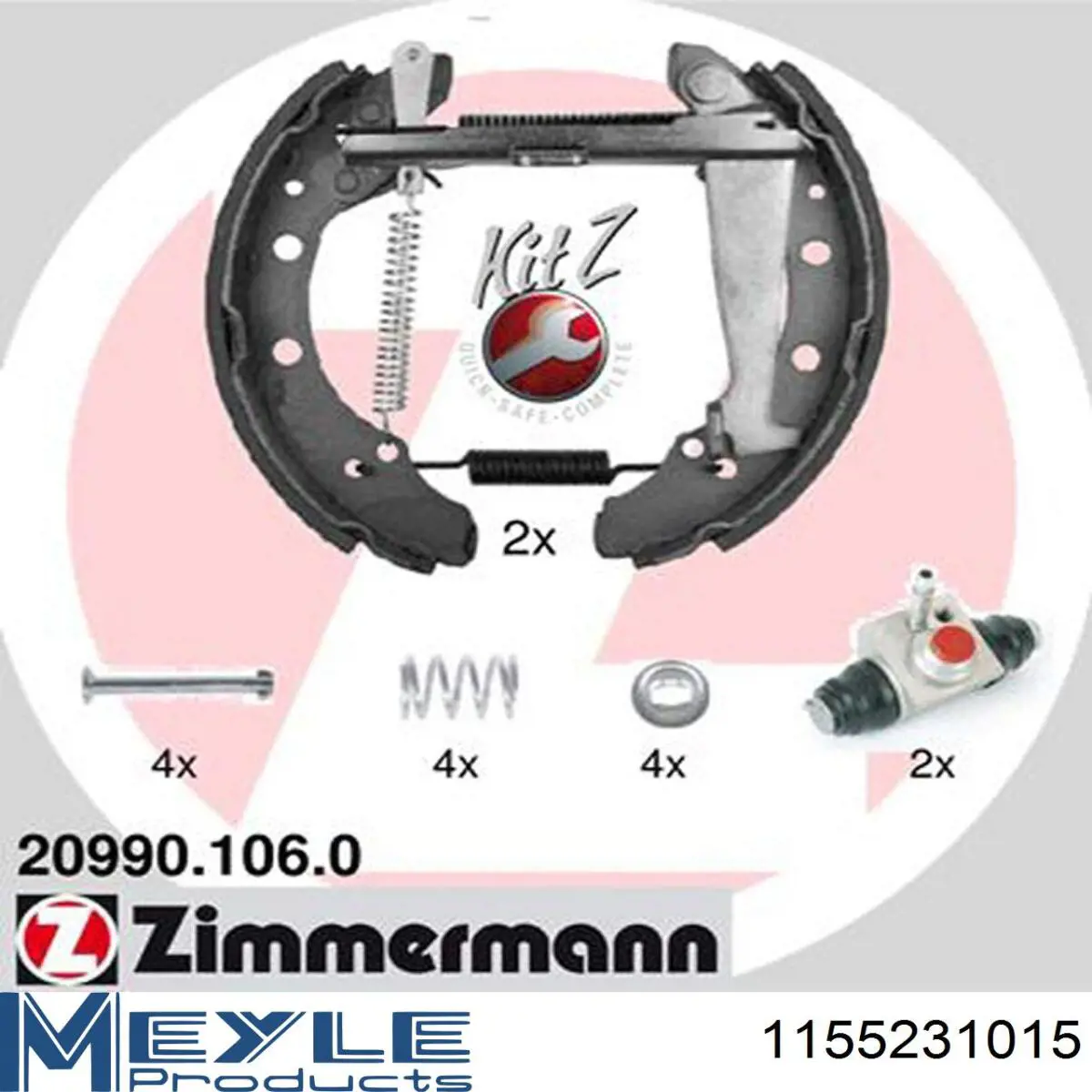 Тормозной барабан 986477041 Bosch