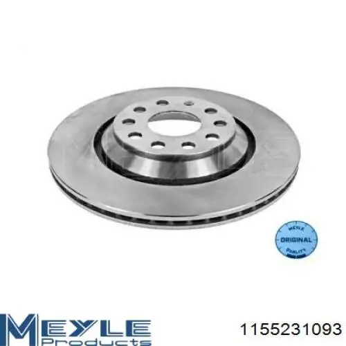 1155231093 Meyle диск тормозной задний