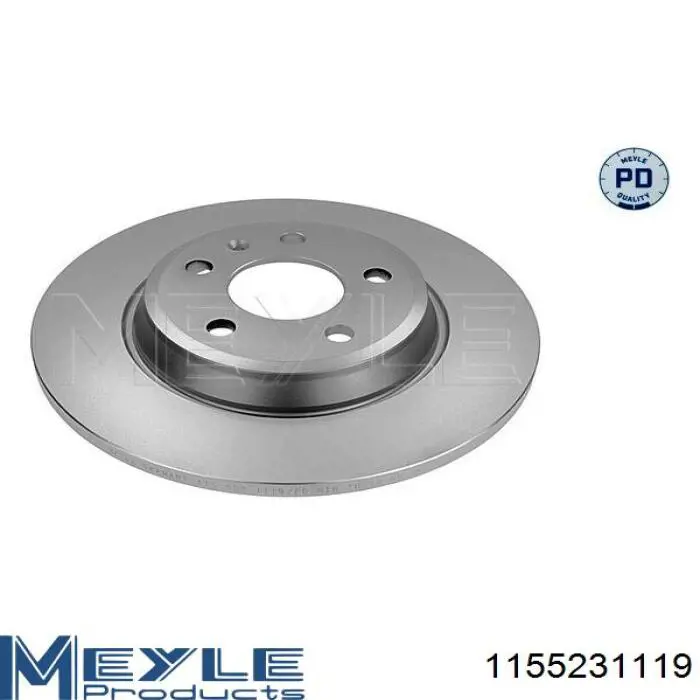 Тормозные диски 1155231119 Meyle