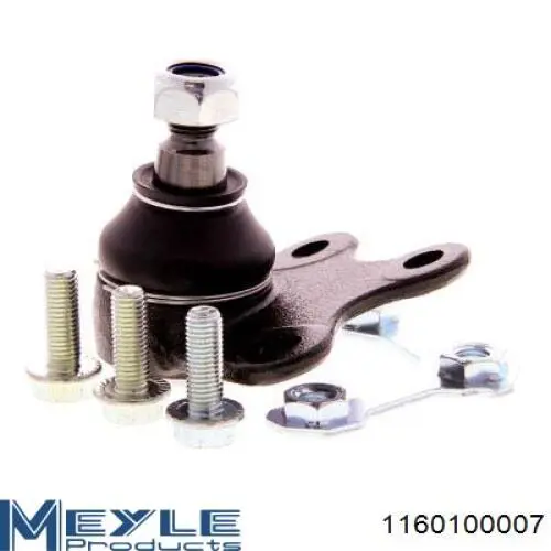 1160100007 Meyle Левая нижняя шаровая опора