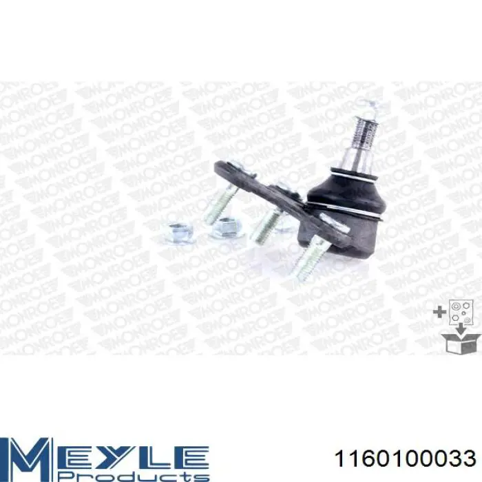 Нижняя левая шаровая опора 3L407007 AND