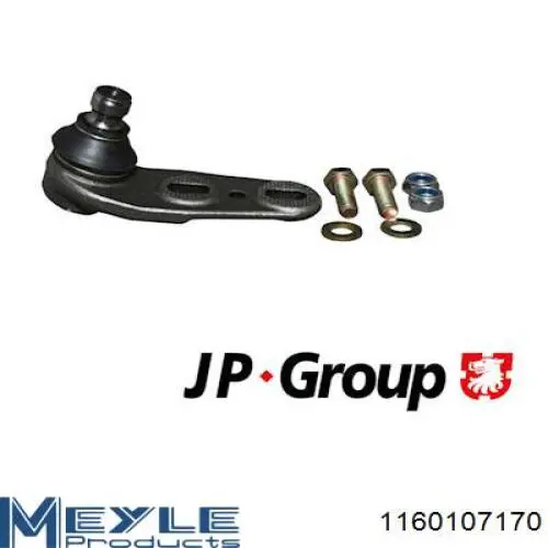 Нижняя левая шаровая опора VAG 893407365F цена, от 11.41 USD