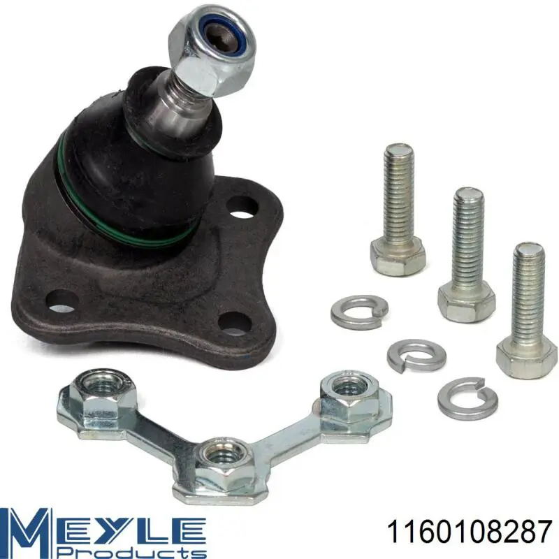 Нижняя левая шаровая опора Meyle 1160108287 цена, от 8.48 USD