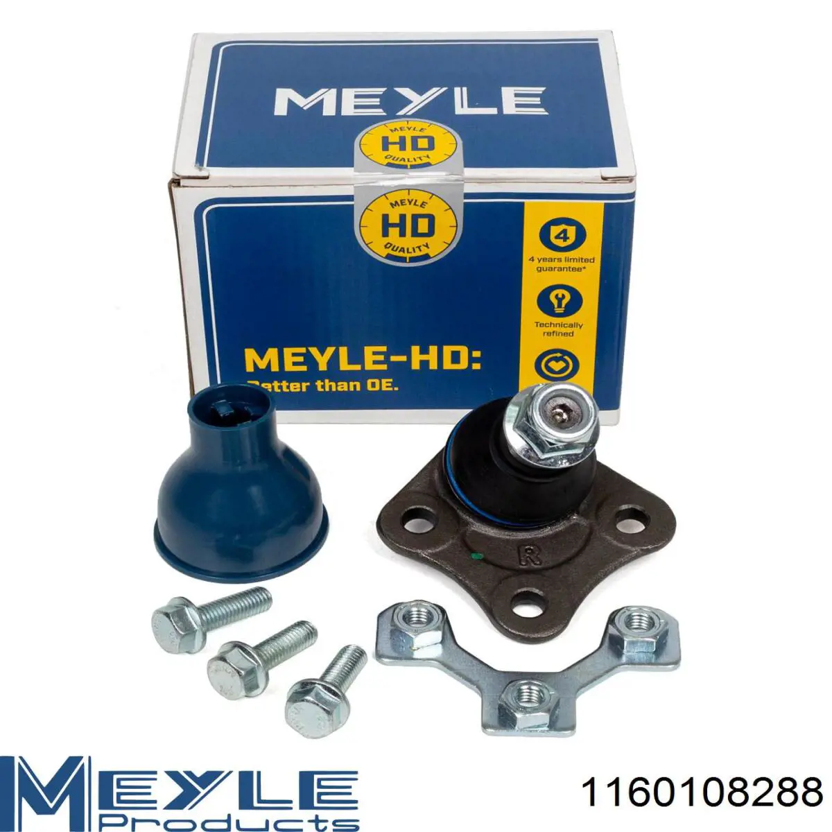 Нижняя правая шаровая опора Meyle 1160108288 цена, от 11.69 USD