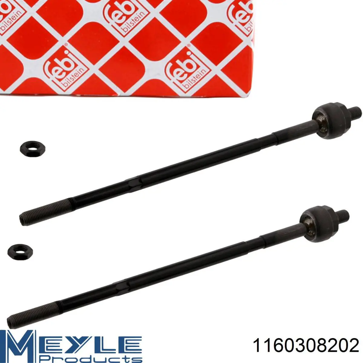 Тяга рулевая в сборе, левая Meyle 1160308202 цена, от 21.28 USD