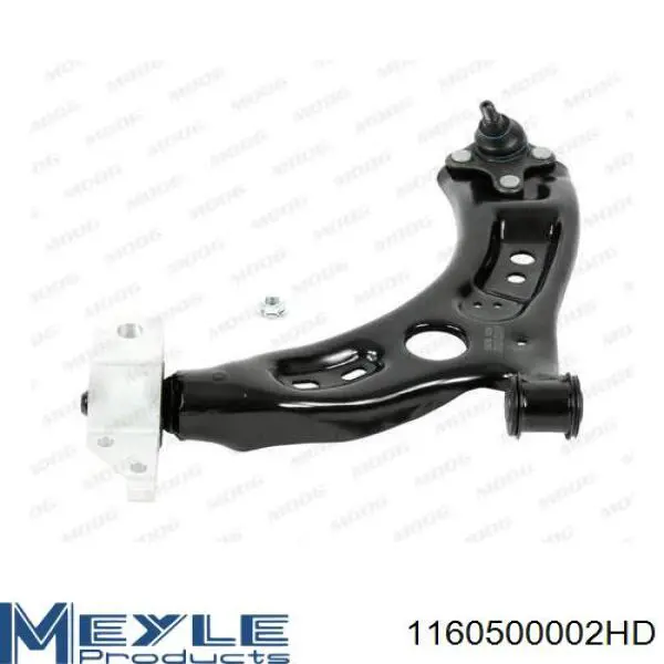 Левый рычаг передней нижней подвески Meyle 1160500002HD цена, от 61.82 USD