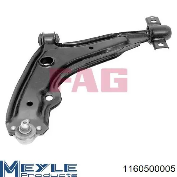 Левый рычаг передней нижней подвески Meyle 1160500005 цена, от 55.95 USD