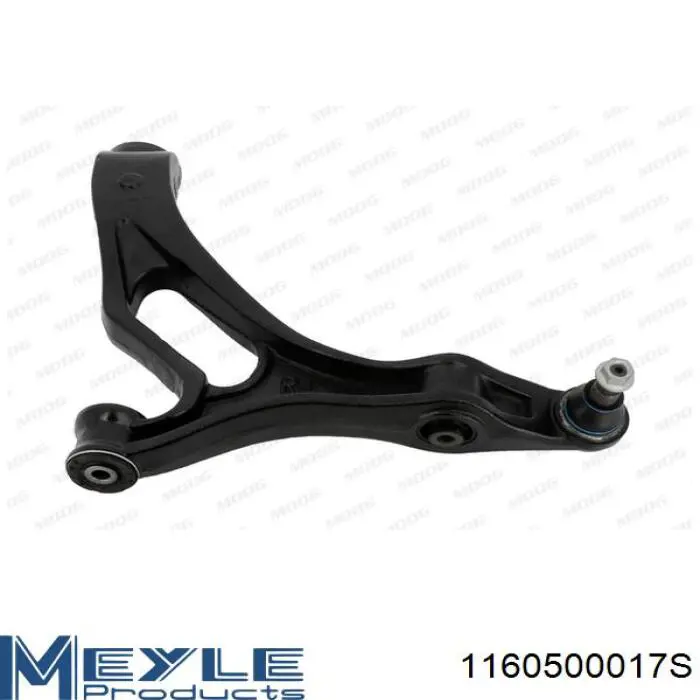 Рычаг передней подвески верхний левый/правый Meyle 1160500017S цена, от 85.81 USD