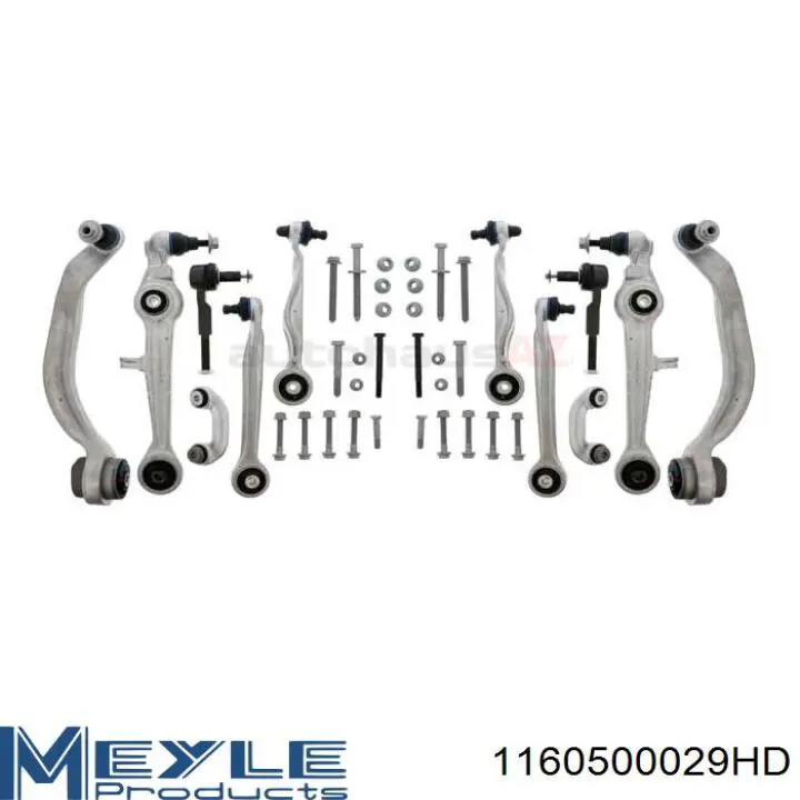 Купить S1222702 Starline Комплект рычагов передней подвески