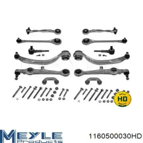 Комплект рычагов передней подвески Meyle 1160500030HD цена, от 296.17 USD