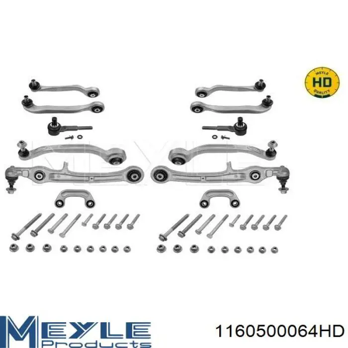 Правый рычаг передней нижней подвески Meyle 1160500064HD цена, от 120.93 USD