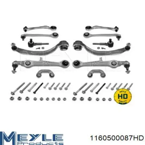 Комплект рычагов передней подвески Meyle 1160500087HD