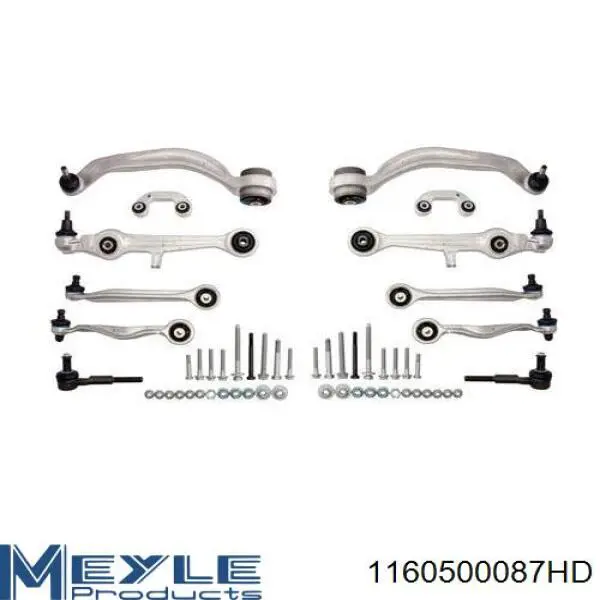 Комплект рычагов передней подвески Meyle 1160500087HD цена, от 255.03 USD
