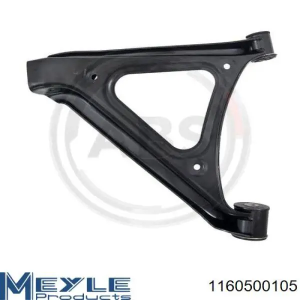 Brazo suspension (control) trasero inferior izquierdo 1160500105 Meyle