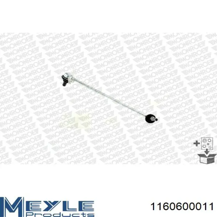 Линк стабилизатора, переднего, левый Meyle 1160600011 цена, от 11.78 USD