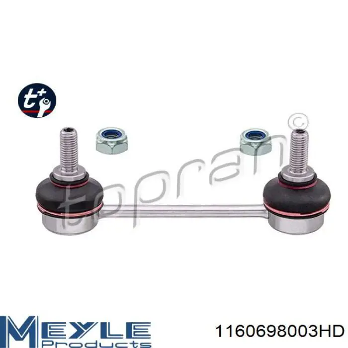 Линк стабилизатора, заднего Meyle 1160698003HD цена, от 6.80 USD