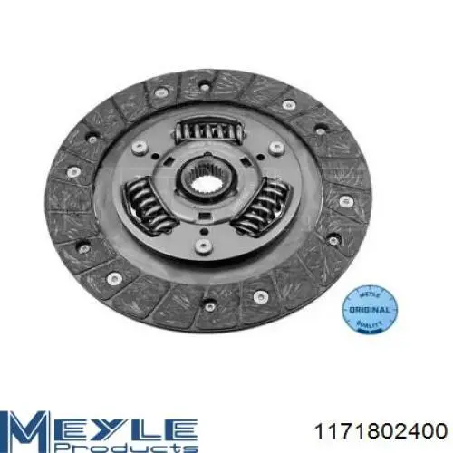 1171802400 Meyle диск сцепления