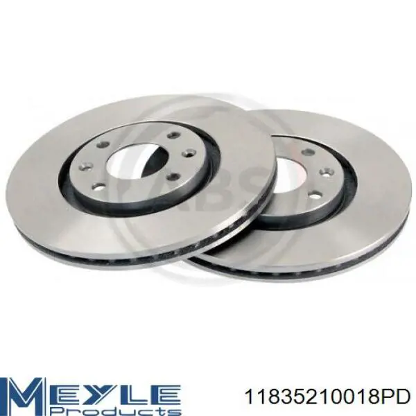 CD7152V Bremsi Диск тормозной передний
