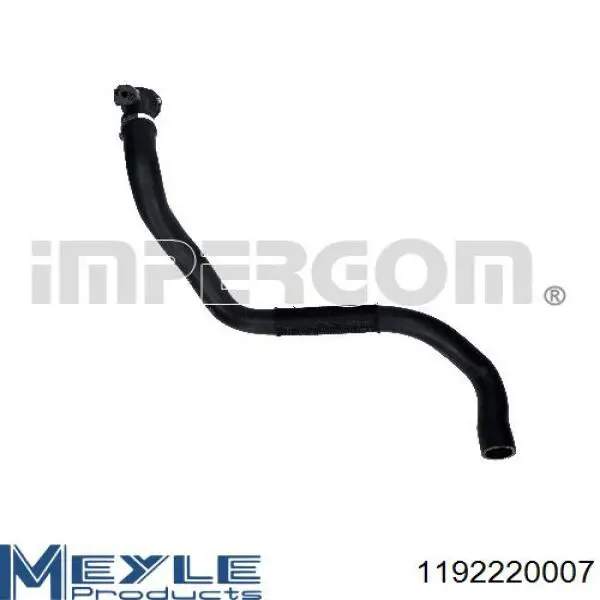 Купить 1192220007 Meyle Шланг радиатора охлаждения нижний