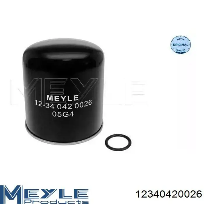 12340420026 Meyle фильтр осушителя воздуха (влагомаслоотделителя (TRUCK))